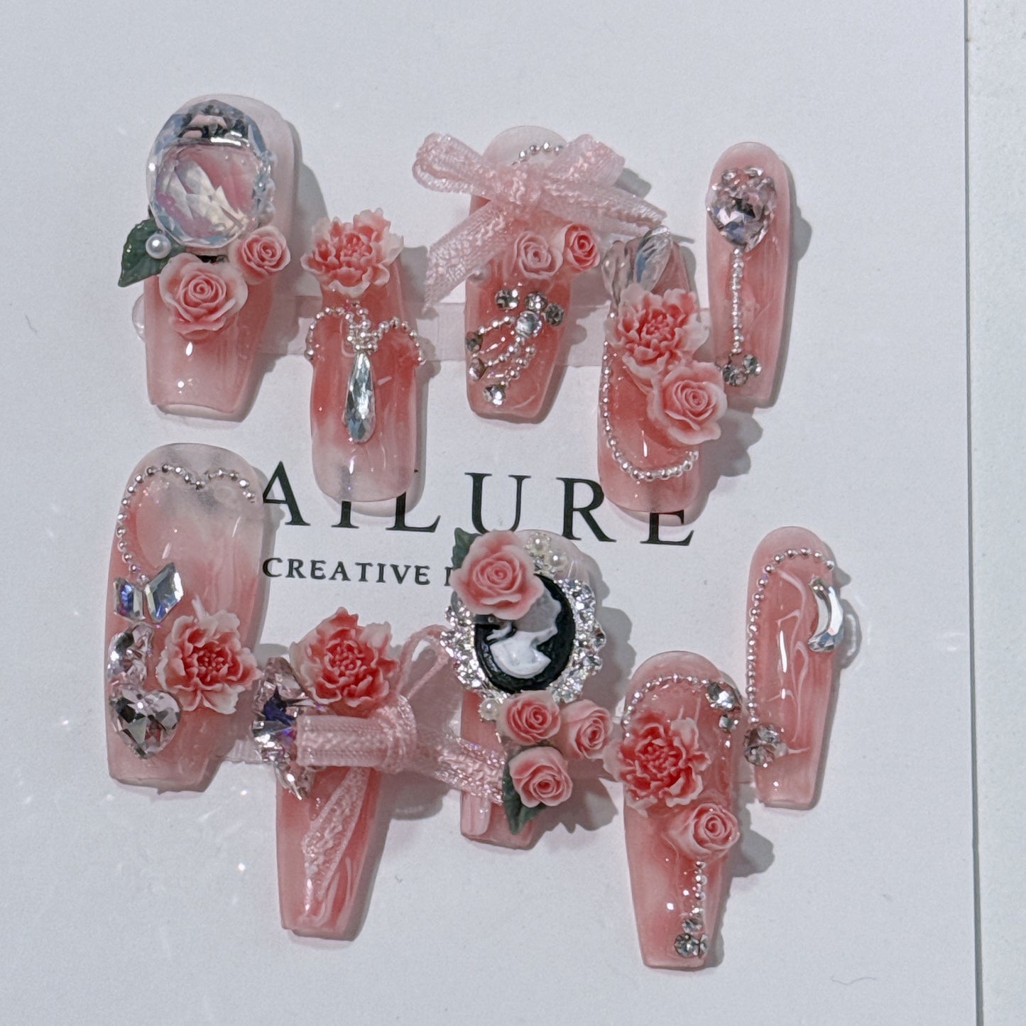 Pink Flower Handmade