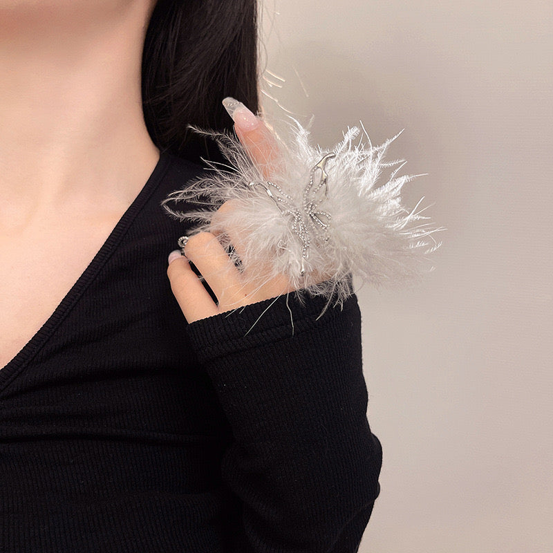 Butterfly Feather Ring